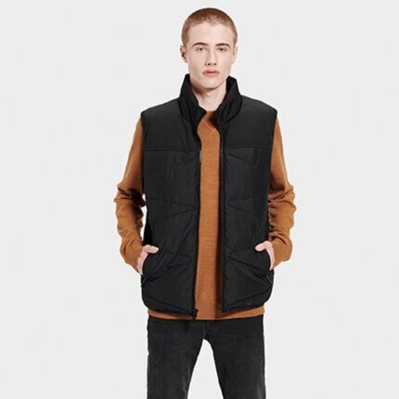 🎁 UGG Curtis Men's Water Resistant Puffer Vest - Picture 5 of 8